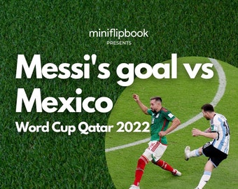 Flipbook Digital - Messis Tor gegen Mexiko - FF-001