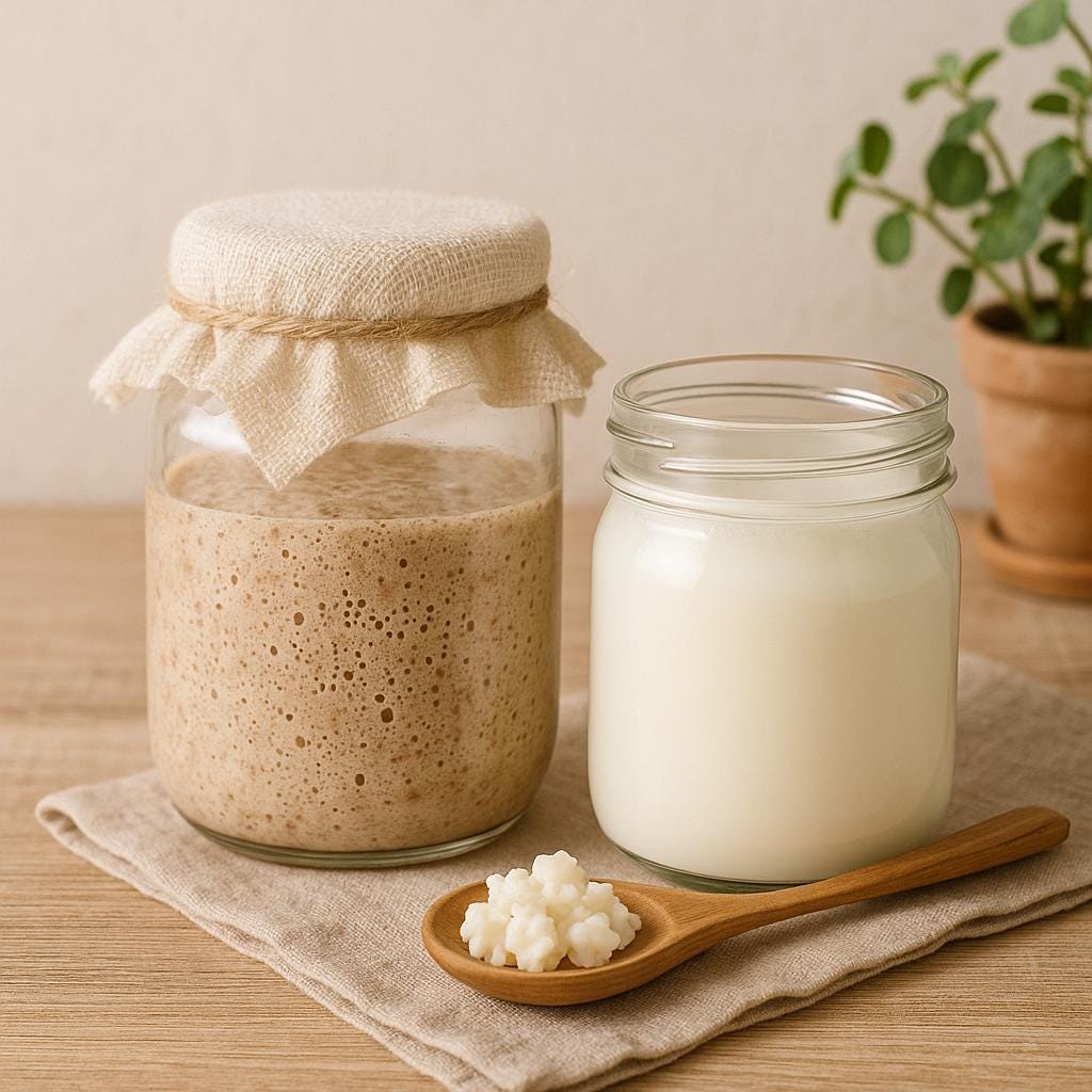 Kéfir De Lait Frais, Ferments Lactiques Naturel, Kit De Démarrage De Culture - La Boutique Du - Foto 4