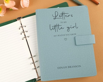 Letters To My Girl Journal, Letters To My Boy Notebook, Personalized Name Journa, Childhood Kids Journal, Baby Shower Gift, Christmas Gift