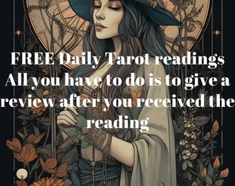 FREE daily TAROT readings// Some day answer// All you have to do is to give a review after you received the reading