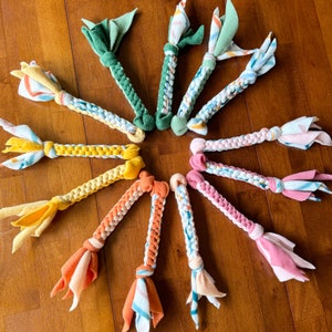 Flirt pole toy replacement dog tug toy small