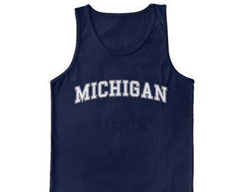 Michigan - T-shirt graphique fantaisie pour homme - College City State University Pride Proud Alumni School Spirit