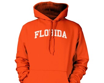 Florida - Unisex Hoodie Sweatshirt - College City State University Pride Proud Alumni School Spirit