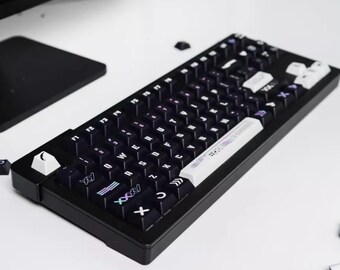 CSGO Keycaps, Artisan Keycaps, Custom Keycaps Backlit Set 133 PBT Keys Oem Profile Keycaps For Mechanical Keyboard With Cherry MX Switches