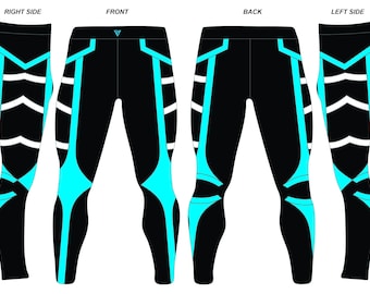 Men Pro Wrestling Tights, High Quality Thick Shinny Spandex Material, Customizable any Design, Logo or Name, Bones Style