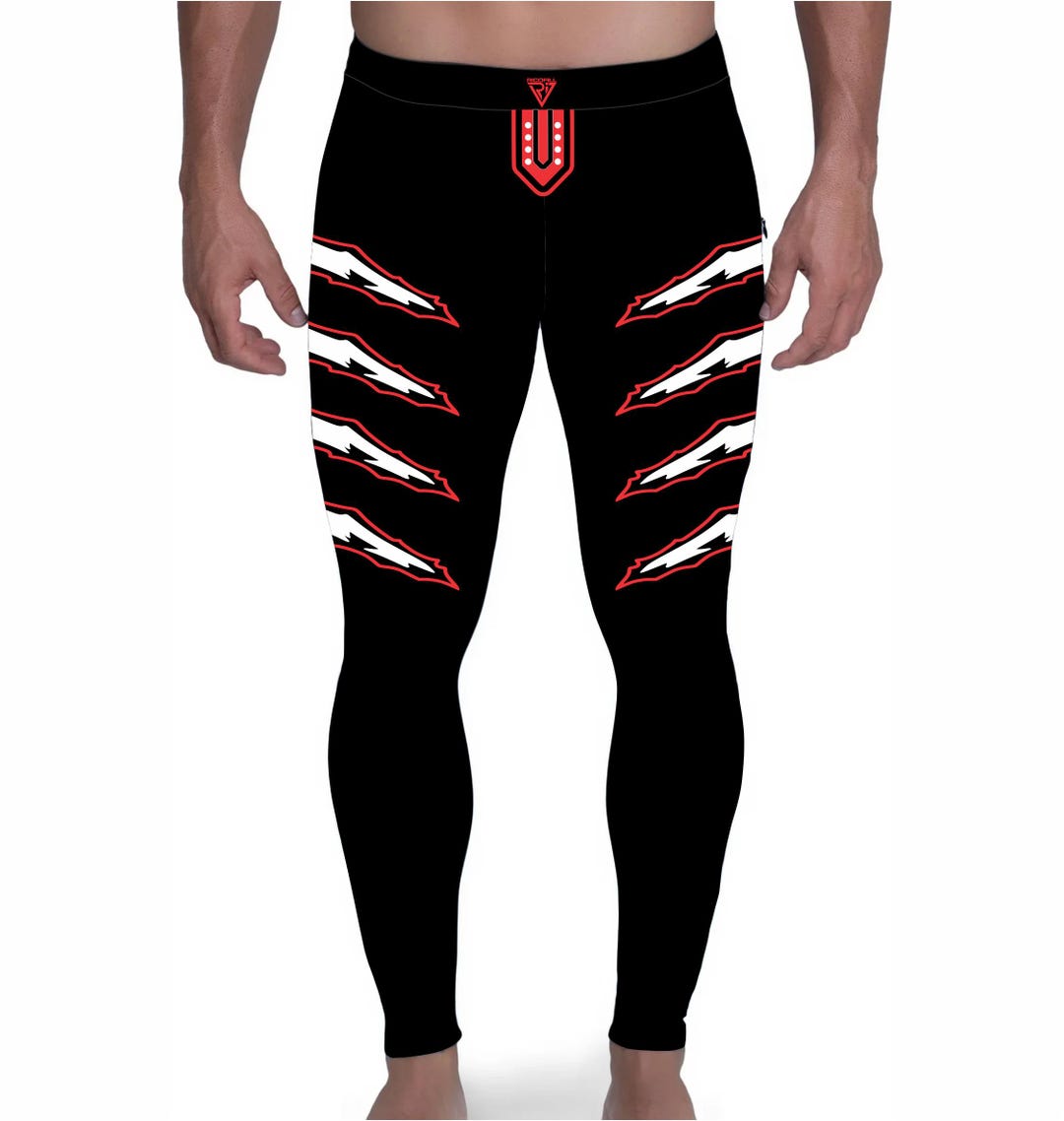 Custom Wrestling Gear Long Wrestling Tights Man Pro Wrestling