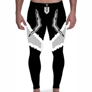 Pro Wrestling Tights, Black with beautiful design , Customizable colors