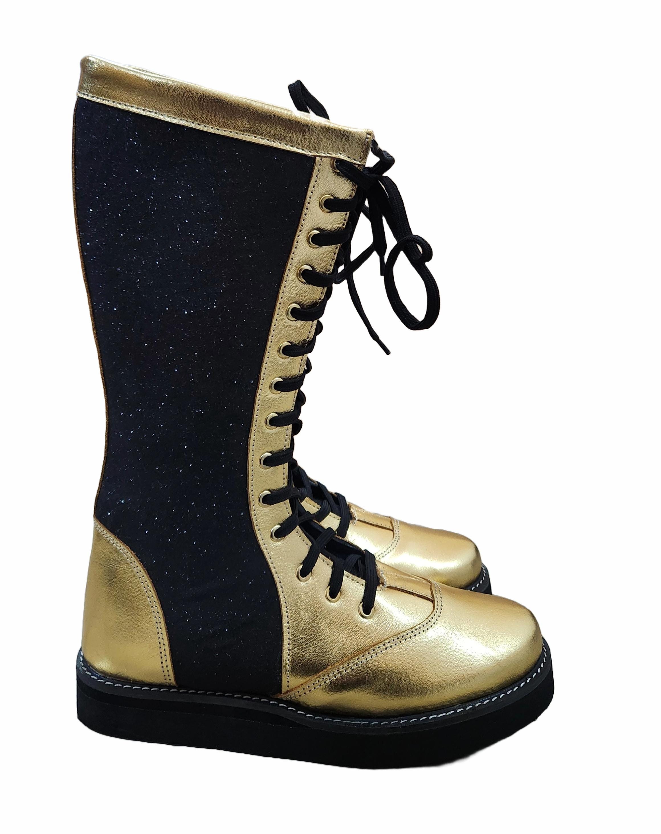 1460 Farrah Glitter Doc Martens Lila Glitzer Glitzer Boots