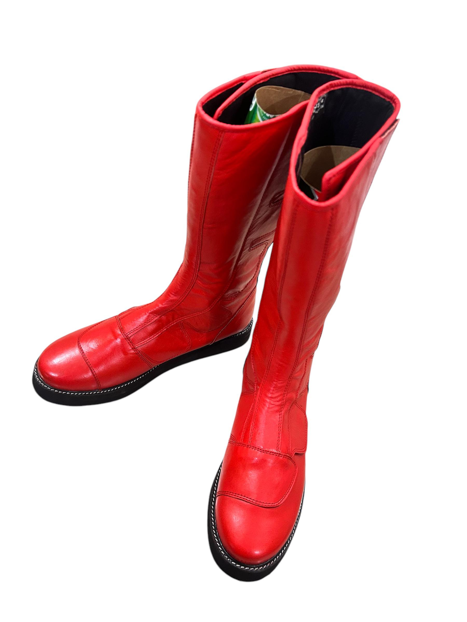Pro Wrestling Boots, Handmade, 100% Pure Leather, Hook and 