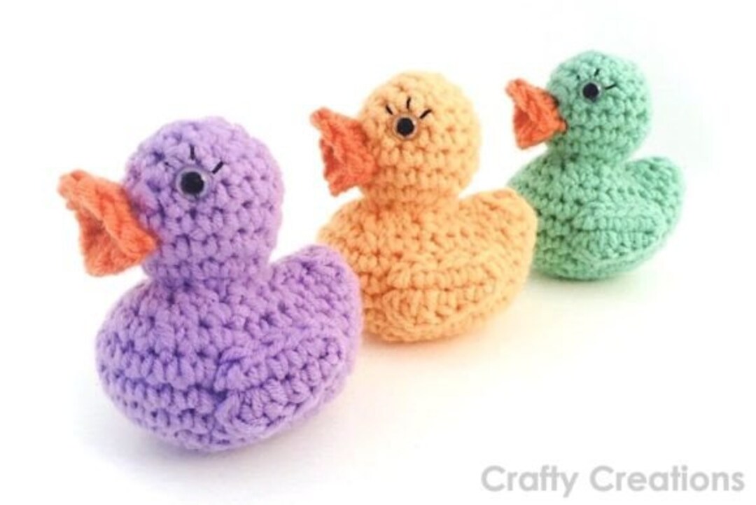 Rubber Ducky CROCHET PATTERN Cruise Ducks Baby Kids Toy Pets Cat Dog