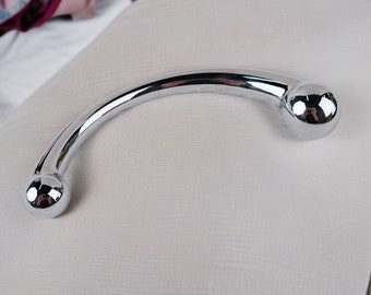 Metal Dildo, Double Ended Dildo, Metal Butt Plug, Anal Stretcher, Steel Dildo, G Spot Dildo, Prostate Massager, Anal Open, Big Anal Plug