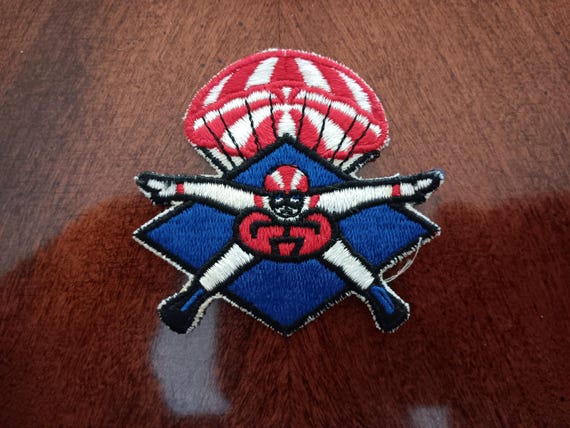 Vintage Parachute Skydiving Patch - image 1