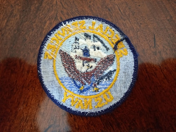 Vintage Special Services US Navy Patch - image 2