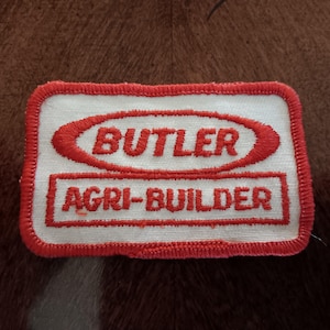 Vintage Butler Agri-builder Patch