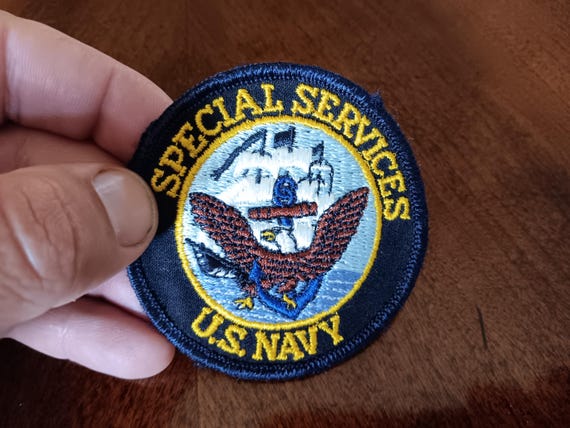 Vintage Special Services US Navy Patch - image 3