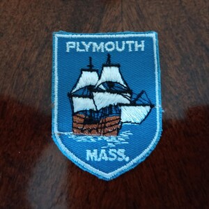 Vintage Plymouth Massachusetts Patch