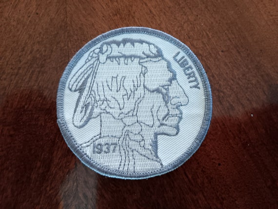 Vintage Indianhead Nickle Patch - image 1