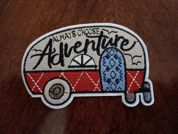 Vintage Always Choose Adventure Patch - image 1