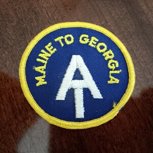 Vintage Maine To Georgia Appalachian Trail Patch