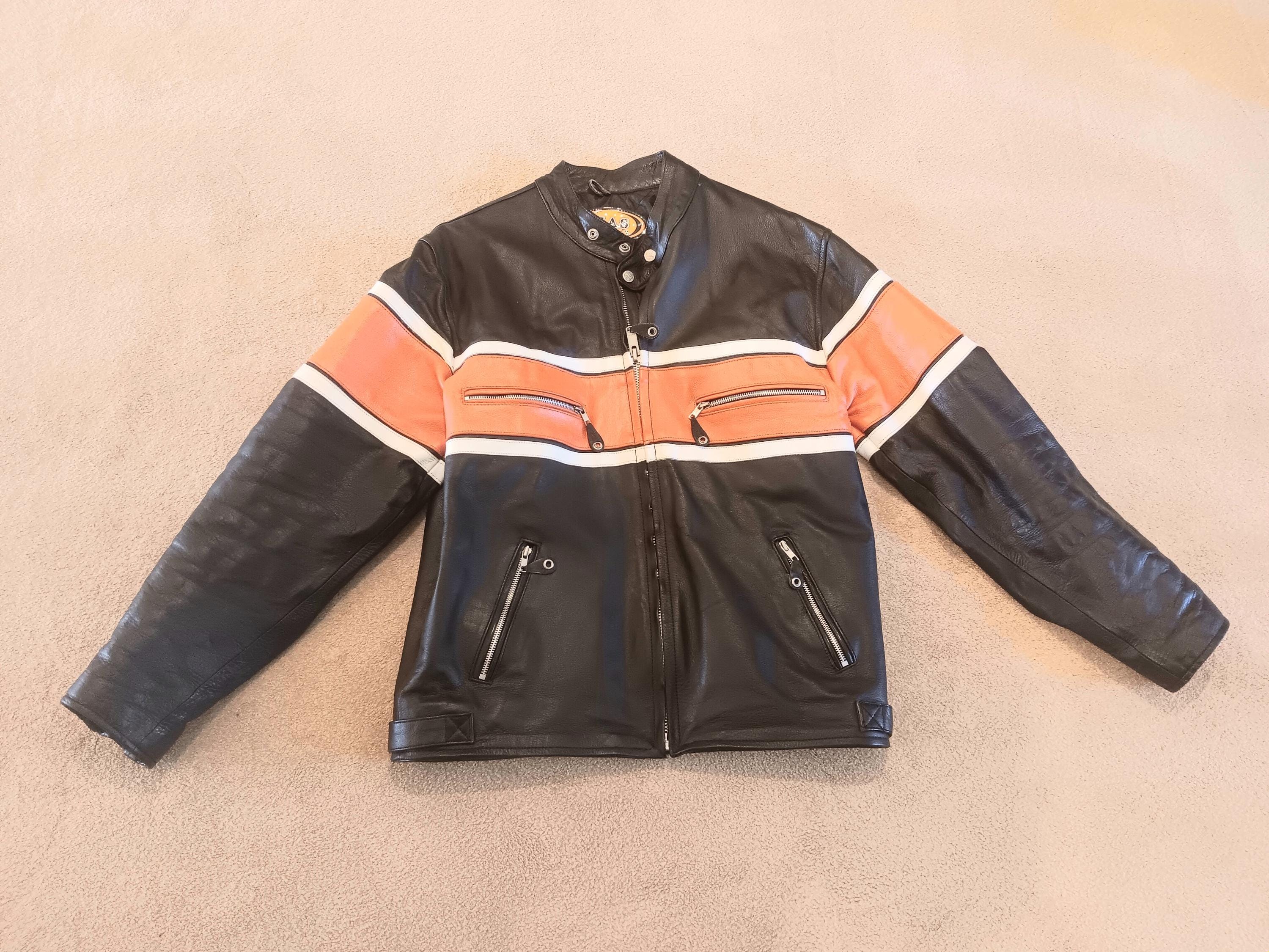 Vintage Gap Leather Jacket Mens - Etsy - Page 2