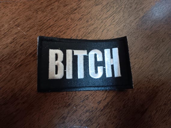 Vintage Bitch Motorcycle Patch - image 1