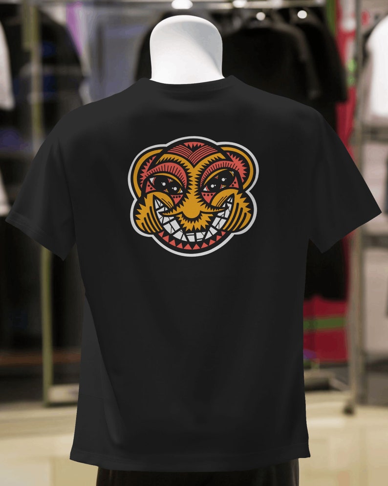 Camiseta tigre,camiseta puppet,camiseta dibujo tigre,personalizada ss graff imagen 4