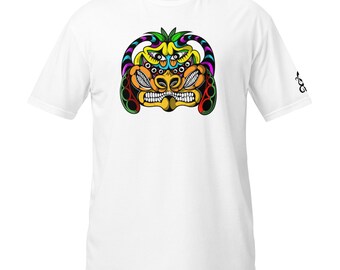 camiseta maya mask,camiseta dibujo maya,camiseta colores,personalizada ss graff
