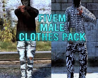 Fivem Male Clothes Pack Fivem Ready Optimized High Quality