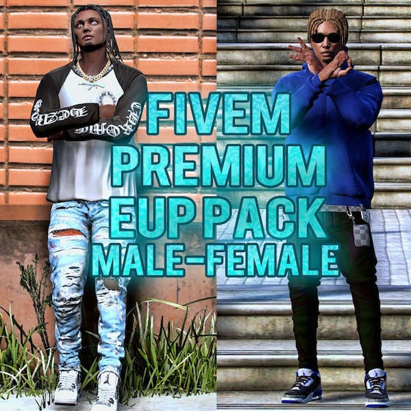 Fivem Premium EUP Pack | Männlich-Weiblich | Fivem Bereit | Optimiert |