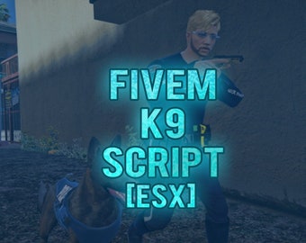 Fivem Police K9 Script | ESX | Optimized |