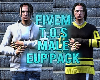 Fivem TOS mâle EUP Pack | Sans marque | Prêt pour Fivem | Optimisé |