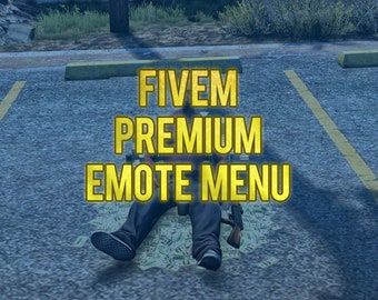 Menu Emote Premium Fivem | Plus de 1 000 nouveaux émoticônes | Autonome | Optimisé |