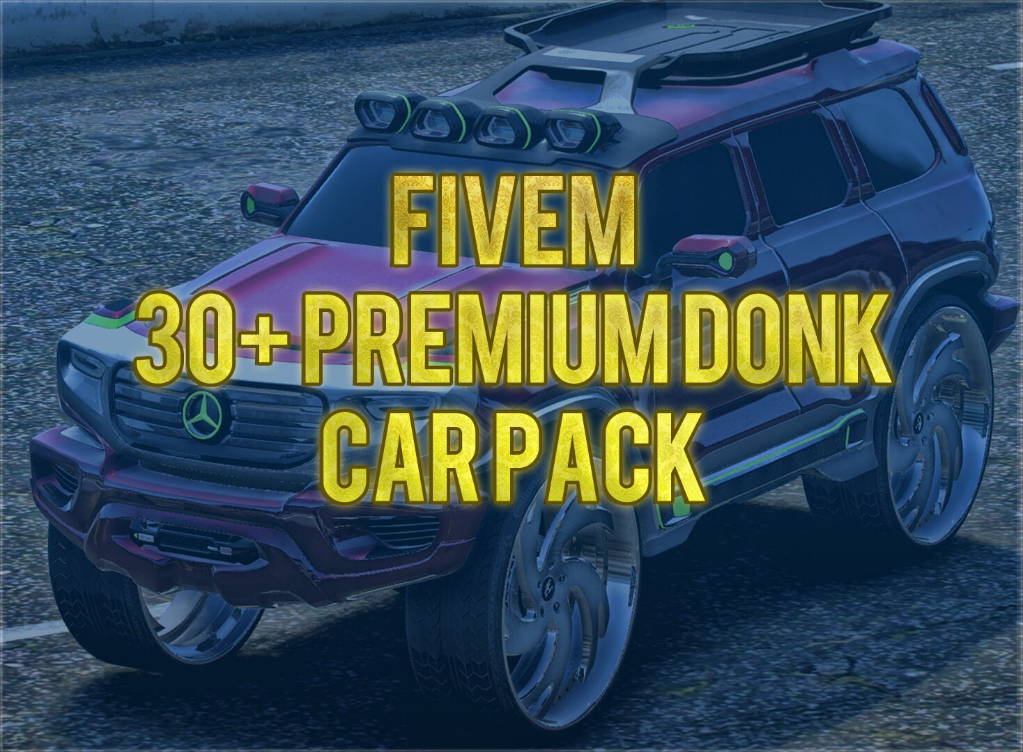 Fivem Donk Car Pack Fivem Ready Optimized High Quality Etsy