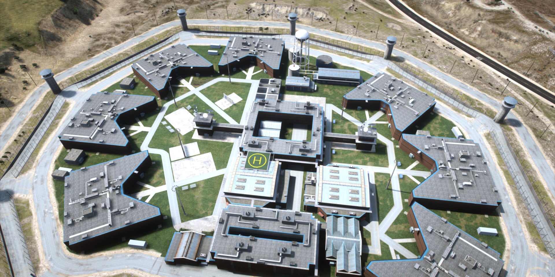 Fivem Custom Prison MLO | Fivem Ready | Optimized | High Quality |