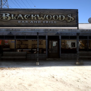 Fivem Blackwoods Bar MLO / Fivem Ready / Optimizado / Alta calidad /