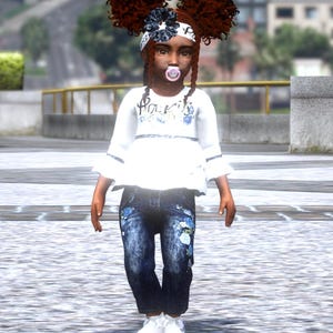 Fivem Baby Girl Ped 6 | Fivem Ready | Optimized | High Quality |