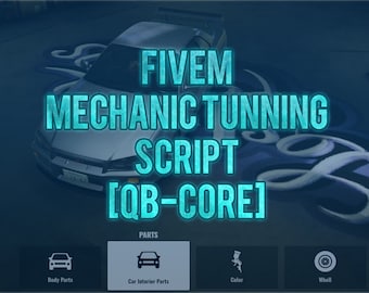 Script de réglage mécanique Fivem | QB-Core | Optimisé |