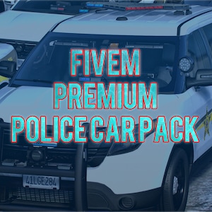 Fivem Premium Police Car Pack | Lore Friendly | Unbranded | Fivem Ready | High Quality |