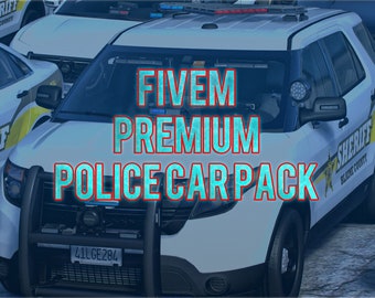 Pack voitures de police premium Fivem | Sans marque | Prêt pour Fivem | Haute qualité |