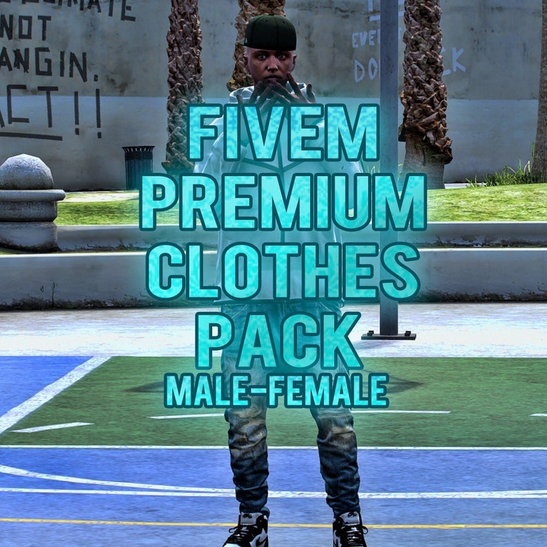 Fivem Premium Clothes Pack Male-female Fivem Ready Optimized - Etsy