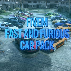 Fast and Furious-autopack van Fivem | Klaar voor Fivem | Add-on | Geoptimaliseerd |