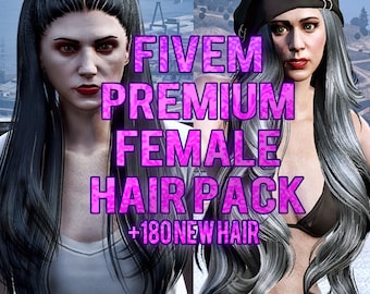 Lot de cheveux premium pour femmes Fivem | Module complémentaire | Prêt pour Fivem | Optimisé | Haute qualité |