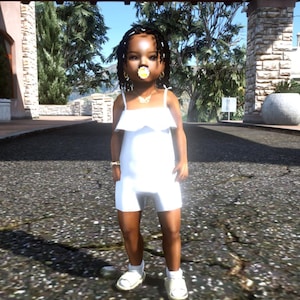 Fivem Baby Girl Ped 28 / Fivem Ready / Optimizado / Alta calidad /