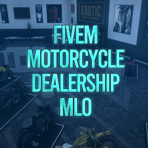 Fivem Motorcycle Dealer MLO | Klaar voor Fivem | Geoptimaliseerd | Hoge kwaliteit |