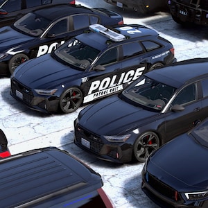 Fivem 30 Vanilla Police Car Pack Unbranded Fivem Ready High Quality image 8