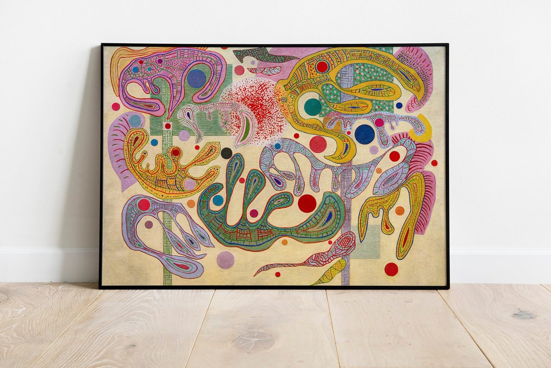 Capricious Forms Forms Capricieuses by Wassily Kandinsky, Abstract ...