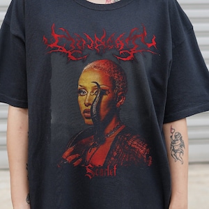 Doja Cat Scarlet Metal T-Shirt, Unisex 2024 Tour Graphic Tee