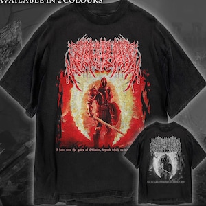 Oblivion Death Metal T-Shirt, Elder Scrolls Gamer Gift