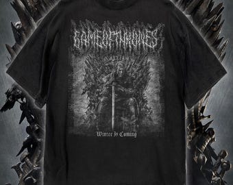 Game of Thrones 'Winter Is Coming' Metal T-Shirt