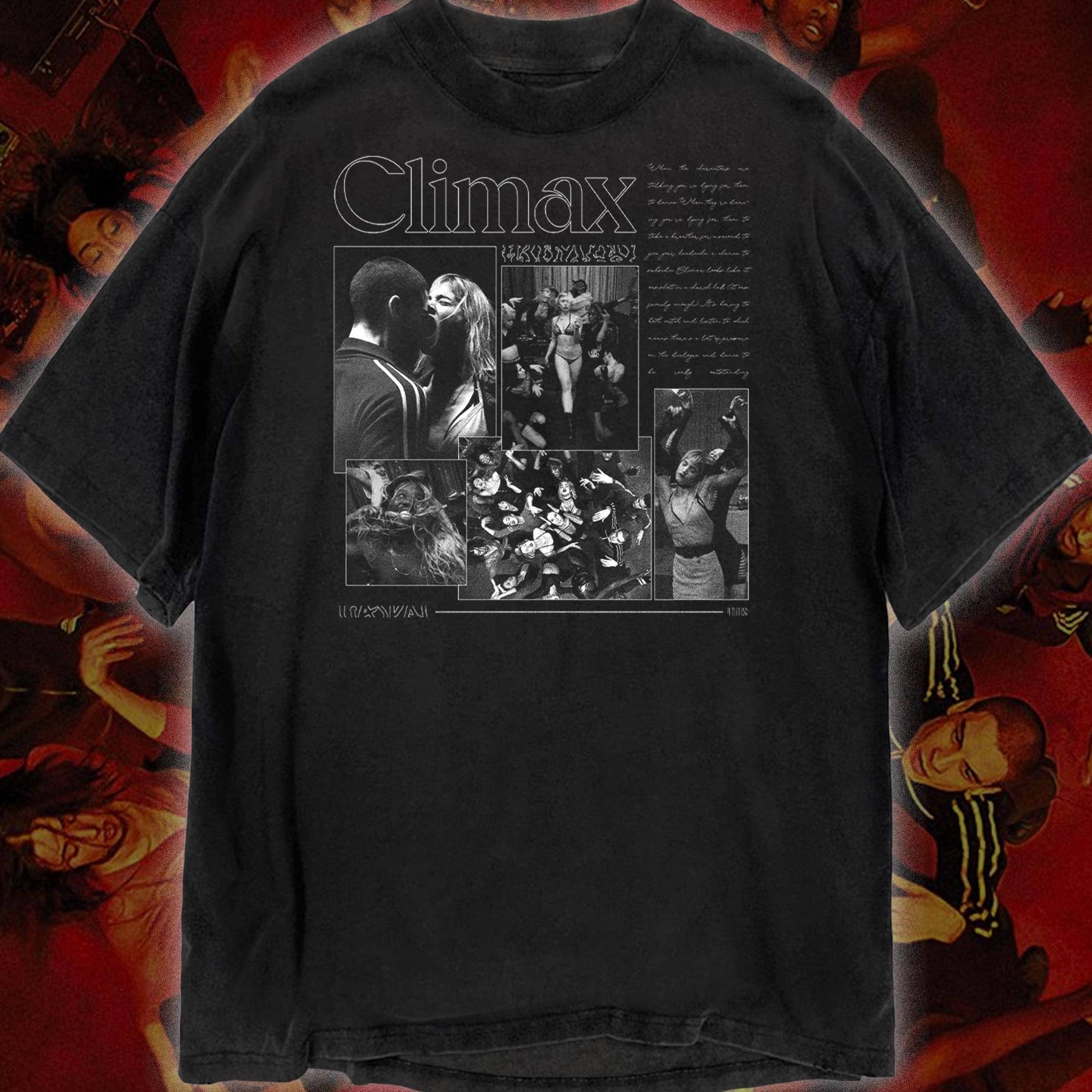 Climax 2018 T-shirt, Unisex A24 Gaspar Noé Movie Shirt - Etsy